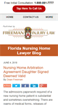 Mobile Screenshot of floridanursinghomelawyerblog.com